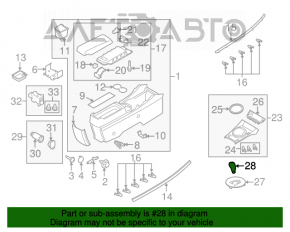 Ручка КПП Mazda CX-7 06-09