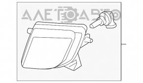 Противотуманная фара птф левая Mazda6 09-13