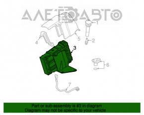 Modulul ECU al motorului Mitsubishi Galant 04-12