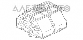 Корпус голый кондиционер, левая часть Mitsubishi Galant 04-12