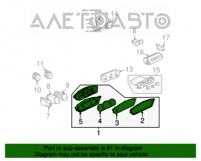 Panoul de instrumente Mitsubishi Galant 04-12