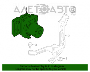 ABS ABS Suzuki Kizashi 10-15 cutie de viteze manuală cu tracțiune față