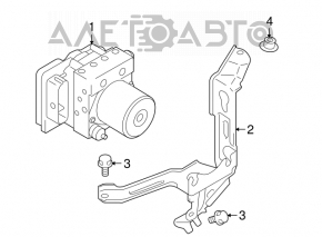 ABS ABS Suzuki Kizashi 10-15 cutie de viteze manuală cu tracțiune față