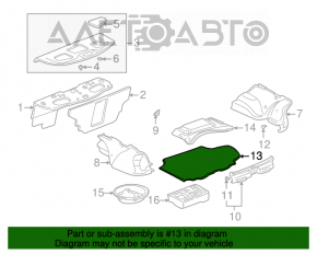 Пол багажника Lexus IS200 IS300 99-05