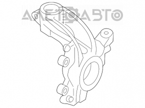 Capacul frontal stânga Mazda3 2.3 03-08