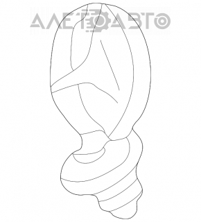 Emblema stelei de pe capota Mercedes W211 restaurată