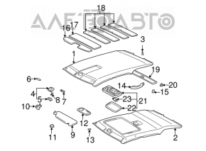 Capota dreapta Lexus RX300 98-03