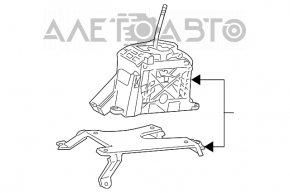 Шифтер КПП Toyota Avalon 05-12