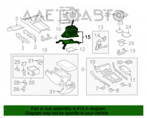 Шифтер КПП Toyota Avalon 05-12