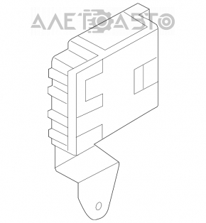 Blocul de siguranțe subtorpedă BODY CONTROL Infiniti FX35 FX45 03-08