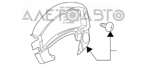 Panoul de instrumente pentru Infiniti FX35 FX45 03-08, bej.