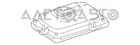 Blocul de aprindere stânga pentru Mercedes W221 07-09