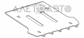 Capacul portbagajului pentru Lexus GX470 03-09 gri, rupt, cu fisuri.