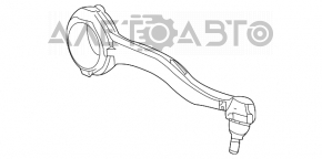 Maneta sus fata stanga Mercedes W203 nou original OEM