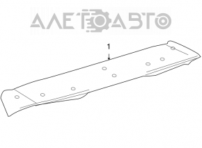 Spoiler portbagaj pentru Lexus GX470 03-09