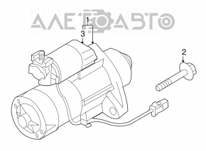 Стартер Infiniti G25 G37 4d 06-14