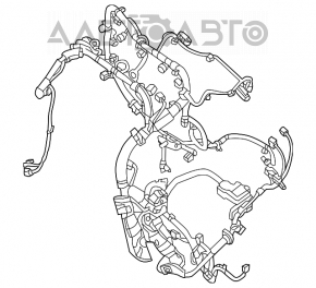 Проводка моторная Nissan Altima 13-18