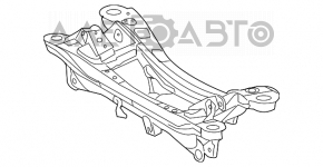 Подрамник задний Lexus Hs250h 10-12 потресканы 2 С/Б