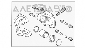 Suport spate stânga pentru Lexus Hs250h 10-12