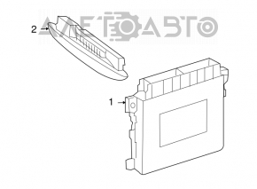 Blocul de control al sistemului de parcare Mercedes W221