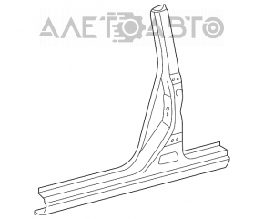 Bara caroserie centrală stângă Toyota Highlander 01-07