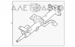 Рулевая колонка Toyota Highlander 01-07