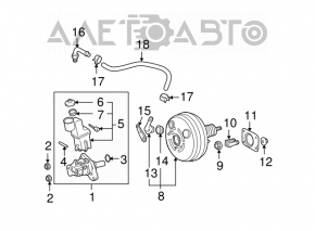 Amplificator de vidare Toyota Highlander 01-07