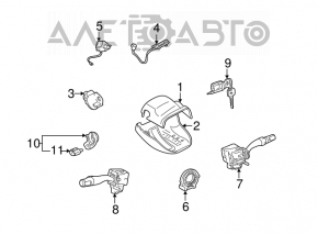 Blocarea de aprindere a Toyota Highlander 01-07