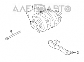 Generatorul Infiniti G25 G35 G37 4d 06-14