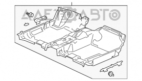 Acoperirea pardoselii pentru Honda Accord 13-17 hibrid.