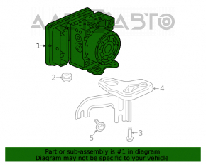 ABS ABS Honda Civic X FC 16-18