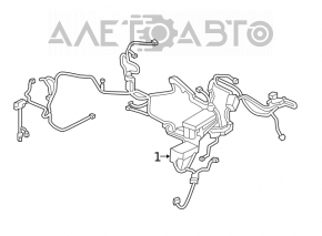 Cablu subcapot cu bloc de siguranțe Honda Civic X FC 16-21