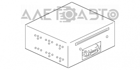 Радио Магнитофон Магнитола Mitsubishi Galant 04-12