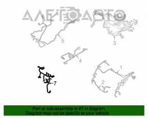 Cablu de motor Ford Fusion mk5 13-20 2.5