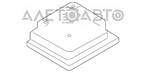 Modulul computerizat al airbag-urilor SRS pentru pernele de siguranță Ford Fusion mk5 17-20 pentru reprogramare.