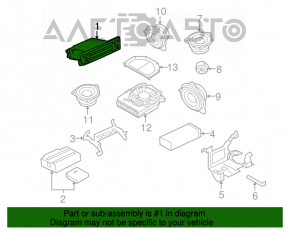 Radio BMW 335i e92 07-13 SUA