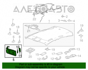 Capota dreapta Cadillac CTS 14- gri, sub tratament chimic.