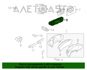 Controlul climatizării pentru Ford C-max MK2 13-16 auto.