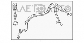 Radiatoarele de aer condiționat și încălzire pentru Ford Transit Connect MK2 13- 2.5