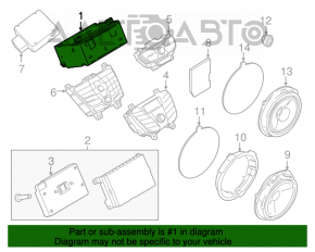 Магнитофон радио Ford Transit Connect MK2 13-