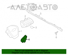 Airbagul pentru scaunul drept al Ford Transit Connect MK2 13-