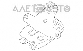 Замок двери багажника Ford Transit Connect MK2 13- пассажир