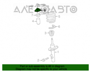 Suport amortizor față stânga Ford Transit Connect MK2 13-