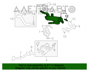 Radiator EGR Hyundai Sonata 16-17 hibrid