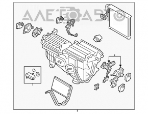 Печка в сборе Lincoln MKZ 13-20