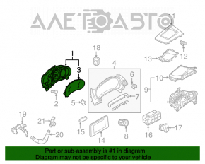 Щиток приборов Mazda CX-9 16-