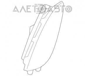 Airbagul pentru scaunul drept al Mercedes W211