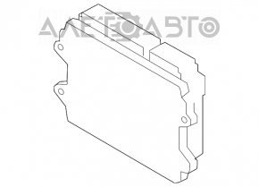 Блок ECU компьютер двигателя Mazda CX-5 13-16 2.0, 2.5 FWD