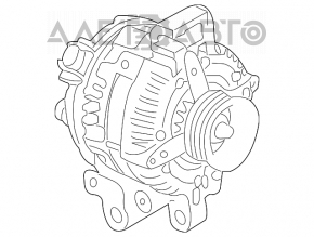 Генератор Cadillac CTS 14- 3.6