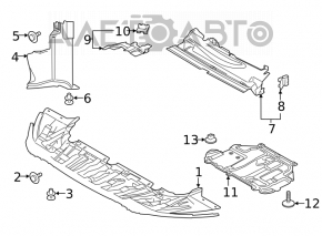 Защита двигателя Ford Transit Connect MK2 13-